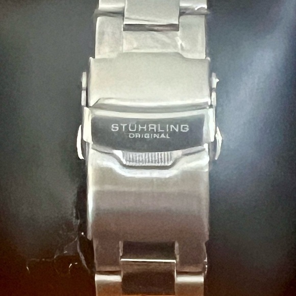 Stuhrling Symphony Original Date Designer Luxury Watch - Picture 5 of 7